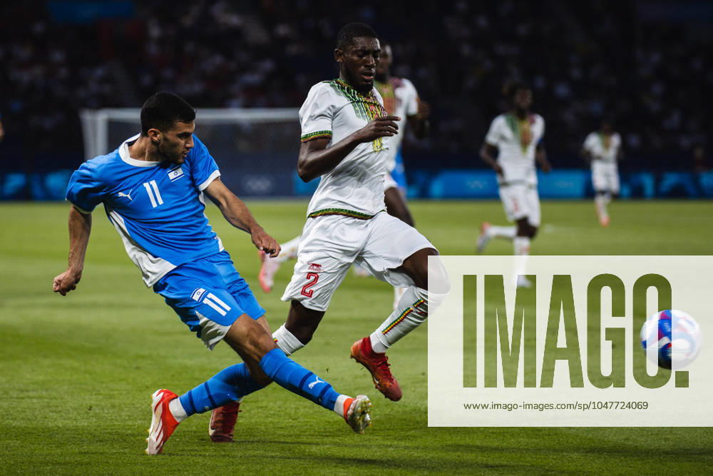 Mali x Israel PARIS, IF - 24.07.2024: MALI X ISRAEL - Football - Paris 2024 Olympics - Israel x Mali, match valid for the first round of the group stage of the men& 39;s competition. Held at the Parc des Princes Stadium, in Paris, France, this Wednesday (24). (Photo: Luca Castro Fotoarena) x2579132x LucaxCastro