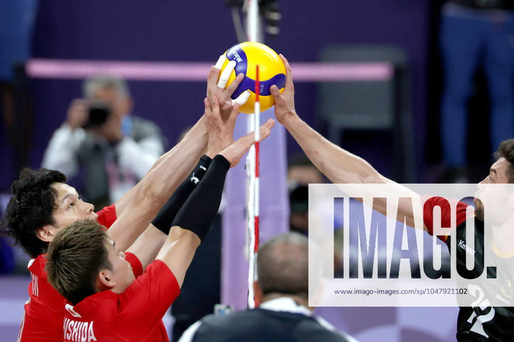 KW30 Akihiro Yamauchi (JPN), JULY 27, 2024 - Volleyball : Men s Preliminary Round - Pool C match between Japan 2-3 Germany during the Paris 2024 Olympic Games, Olympische Spiele, Olympia, OS at South Paris Arena in Paris, France. Noxthirdxpartyxsales (261129361)
