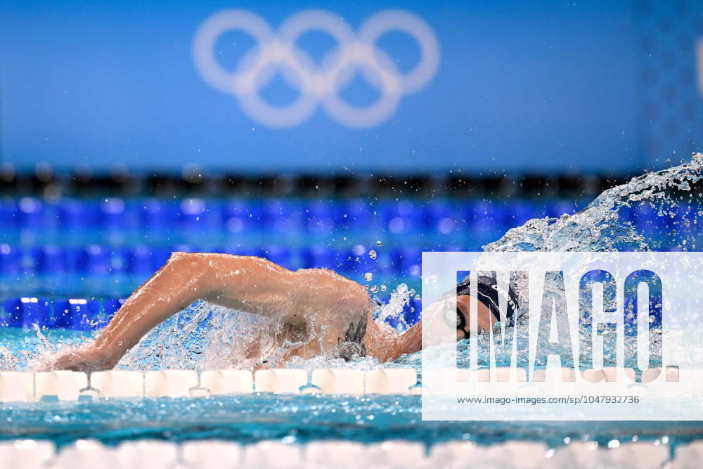 WELLBROCK Florian Team GER Mens 800m preliminary heat 3 day swimming competitions at the Defense Arena Paris Olympic Games 2024 29 07 2024 Paris