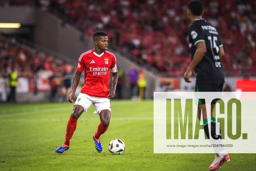 SL Benefica Vs Feyenoord in Lisbon, Portugal - 28 Jul 2024 Florentino Luis of SL Benfica in action during the Pre-Season Friendly match between SL Benfica and Feyenoord at Estadio da Luz. (Final score: SL Benfica 5 - 0 Feyenoord) Lisbon Portugal