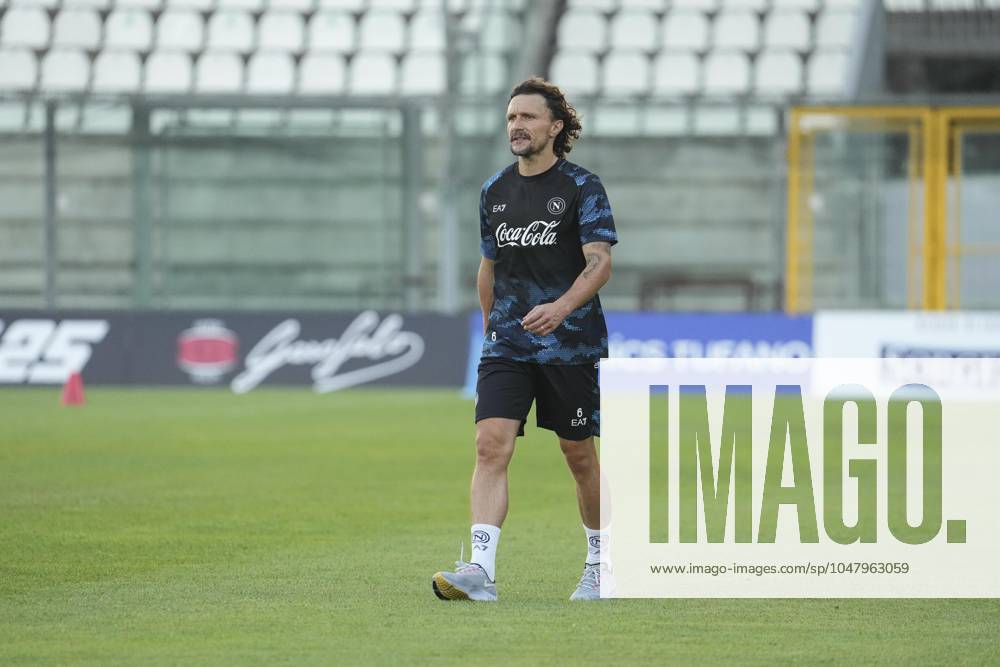 SSC Napoli Training Camp 2024 - Castel Di Sangro Mario Rui of Napoli is training during the preseason camp of SSC Napoli at Stadio Patini in Castel di Sangro, Italy, on July 29, 2024 Castel di Sangro Abruzzo Italy