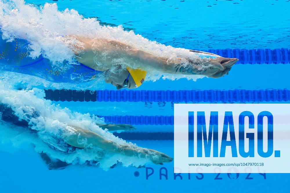 Sarah Sjöström of Sweden competes in the womens 100 meters freestyle swimming heats during day 4 of the Paris 2024 Olympic Games on July 30, 2024 in Paris Photo Maxim Thorà BILDBYRAN code MT MT0630 swimming swimming swimming olympic games olympics os ol olympiska spelen olympiske leker paris 2024 paris os paris ol 4 bbeng sverige