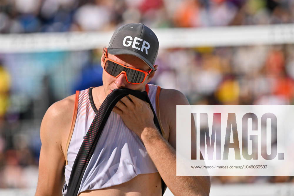Olympic Games Beach Volleyball Paris 01 08 2024 Preliminary round, Men, GER AUS, Nils Ehlers 1, GER ,