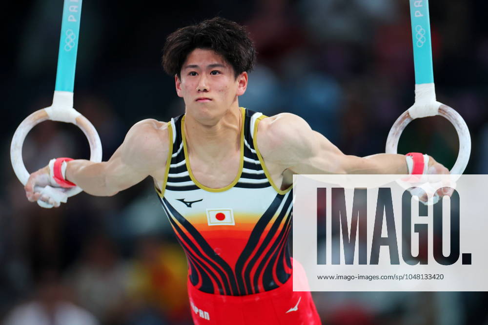 Daiki Hashimoto (JPN), JULY 31, 2024 - Gymnastics - Artistic : Men s Individual All-Around Final Rings during the Paris 2024 Olympic Games, Olympische Spiele, Olympia, OS at Bercy Arena in Paris, France. (261686413)