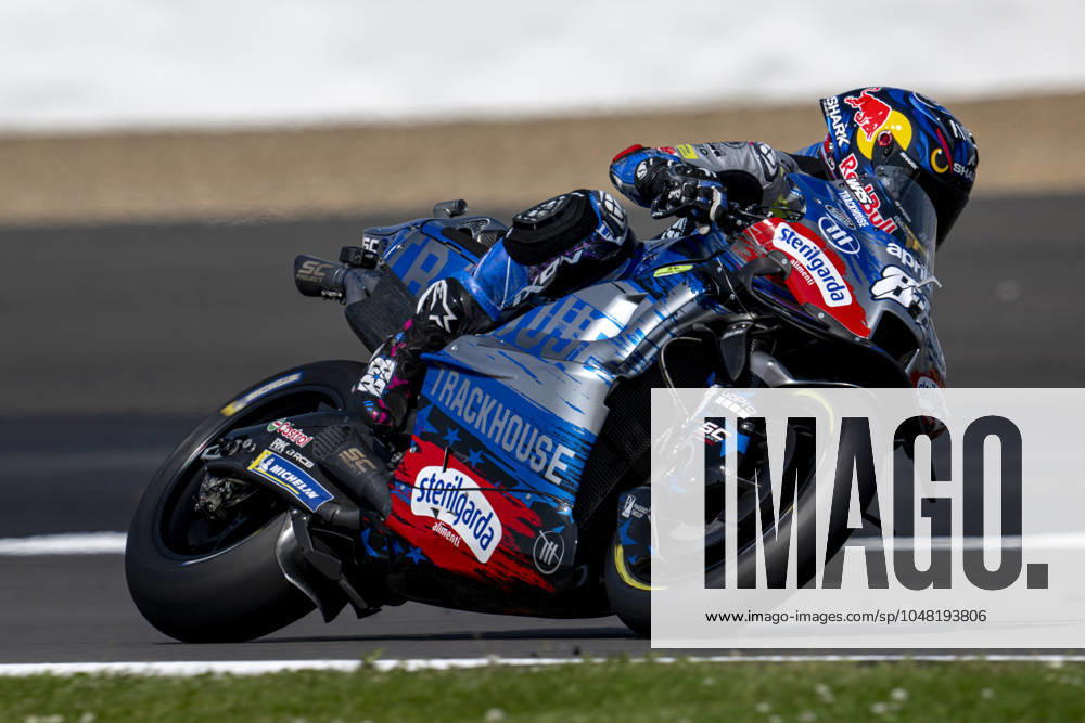 88 OLIVEIRA Miguel (prt), Trackhouse Racing, Aprilia RS-GP 2024, action during the 2024 Moto GP Monster Energy British Grand Prix, German GP, at Silverstone, from August 2 to 4th, in Great Britain - MOTO - MOTO GP - BRITISH GRAND PRIX 2024 DPPI Panoramic _TIN8068