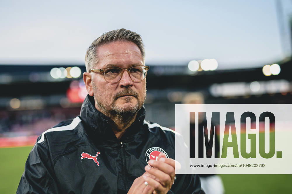 FC Midtjylland v UE Santa Coloma - Uefa Champions League Qualification Herning, Denmark - July 31: Thomas Thomasberg of FC Midtjylland during a Champions League Qualification match against UE Santa Coloma at MCH Arena Herning MCH Arena Denmark