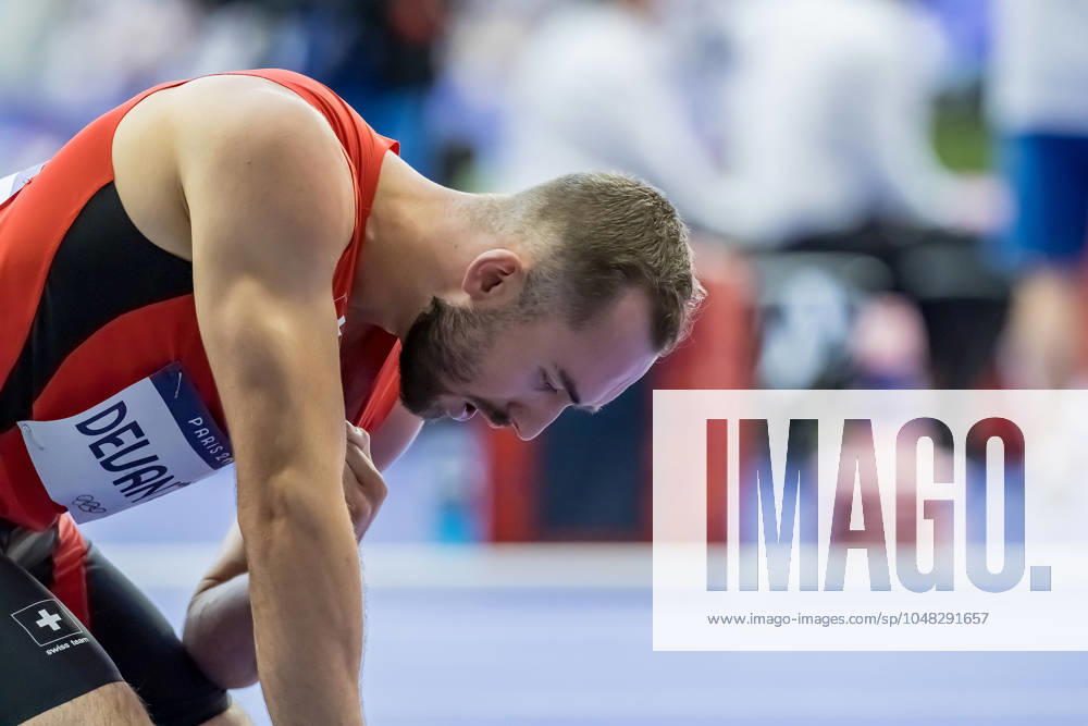 Team Swiss competes in the 4 x 400m Relay Mixed Round 1 at the Stade de France Stadium during the 2024 Paris Summer Olympics in Paris, France. Paris France - ZUMAa161 20240802_oly_a161_143