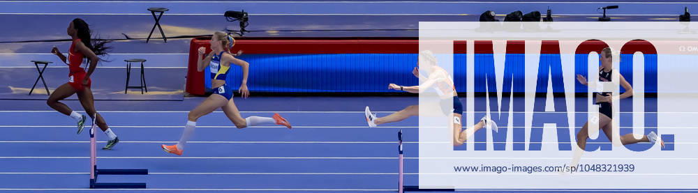 Femke Bol (NED) of Netherlands, competes in the Women s 400m Hurdles Round 1 at the Stade de France Stadium during the 2024 Paris Summer Olympics in Paris, France. Paris France - ZUMAa161 20240804_oly_a161_101
