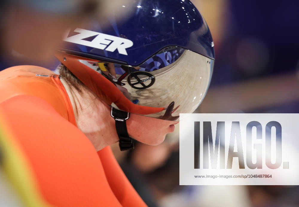 OLYMPICS - Olympic Summer Games 2024 PARIS,FRANCE,08.AUG.24 - OLYMPICS, CYCLING - Olympic Summer Games Paris 2024, mens omnium. Image shows a feature with an athlete. GEPAxpictures xHaraldxSteiner