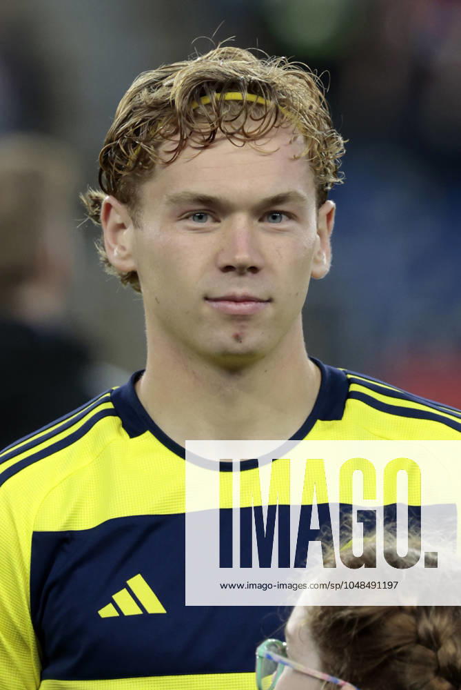 FOXBOROUGH, MA - AUGUST 06: Nashville SC left winger Jacob Shaffelburg (14) before a Leagues Cup match between the New England Revolution and Nashville SC on August 6, 2024, at Gillette Stadium in Foxborough, Massachusetts. (Photo by Fred Kfoury III Icon Sportswire) SOCCER: AUG 06 Leagues Cup - New England Revolution vs Nashville SC Icon482240806052