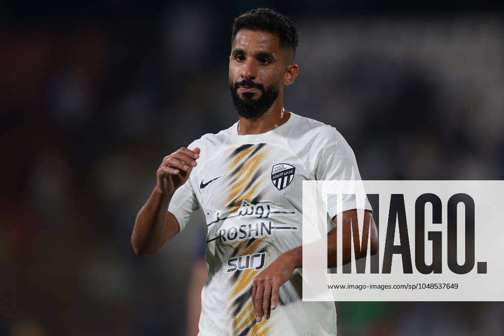 Monza, Italy, 7th August 2024. Saleh Al-Sheri of Al-Ittihad reacts following the final whistle of the Pre Season Friendly match at U-Power Stadium, Monza. Picture credit should read: Jonathan Moscrop Sportimage . SPI-3241-0146