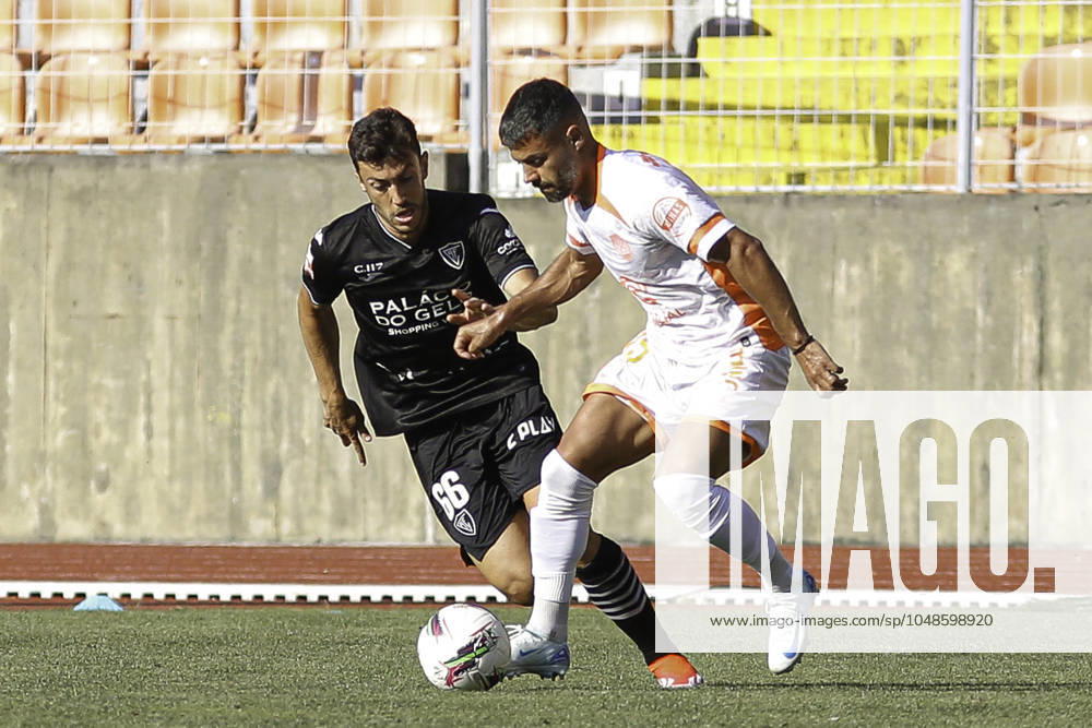 PORTUGAL MY SUPER LEAGUE - ACADEMIC VISEU x GD CHAVES Viseu (PT) 08 10 2024 - PORTUGAL MY SUPER LEAGUE - ACADEMICO VISEU x GD CHAVES - Academico player during the match between Academico x GD Chaves, valid for the 1st round of the Portugal Meu Super League, held at the Fontelo Municipal Stadium, in Viseu, on the evening of this Saturday, (10). (Foto: Alexandre Gomes Thenews2 imago images) SPO