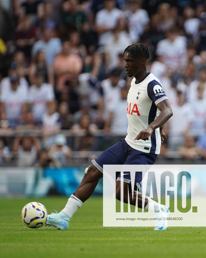 Yves Bissouma of Tottenham Hotspur during the 2024 25 Pre Season Friendly match between Tottenham Hotspur and Bayern Munich at Tottenham Hotspur Stadium, White Hart Lane, England on 10 August 2024.