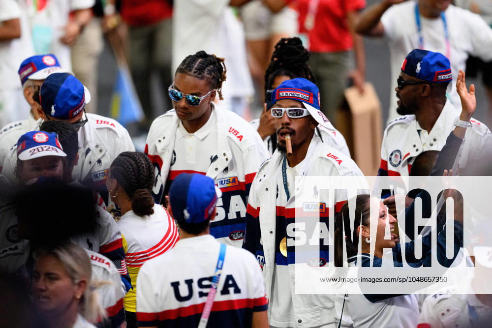 Athletes of USA during the Closing Ceremony of the Paris 2024 Olympic Games on August 11, 2024 in Paris Photo Maxim Thore BILDBYRAN kod MT JM0605 bbeng olympic games olympics os ol olympiska spelen olympiske leker paris 2024 paris os paris ol closing ceremony avslutningsceremoni