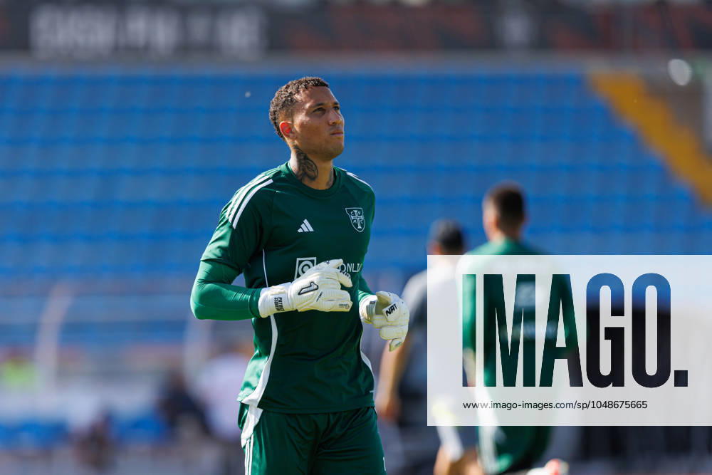 Patrick Sequeira during Liga Portugal game between teams of Casa Pia AC and Boavista FC at Estadio Municipal Rio Maior (Maciej Rogowski) Rio Maior Estadio Municipal Rio Maior Portugal