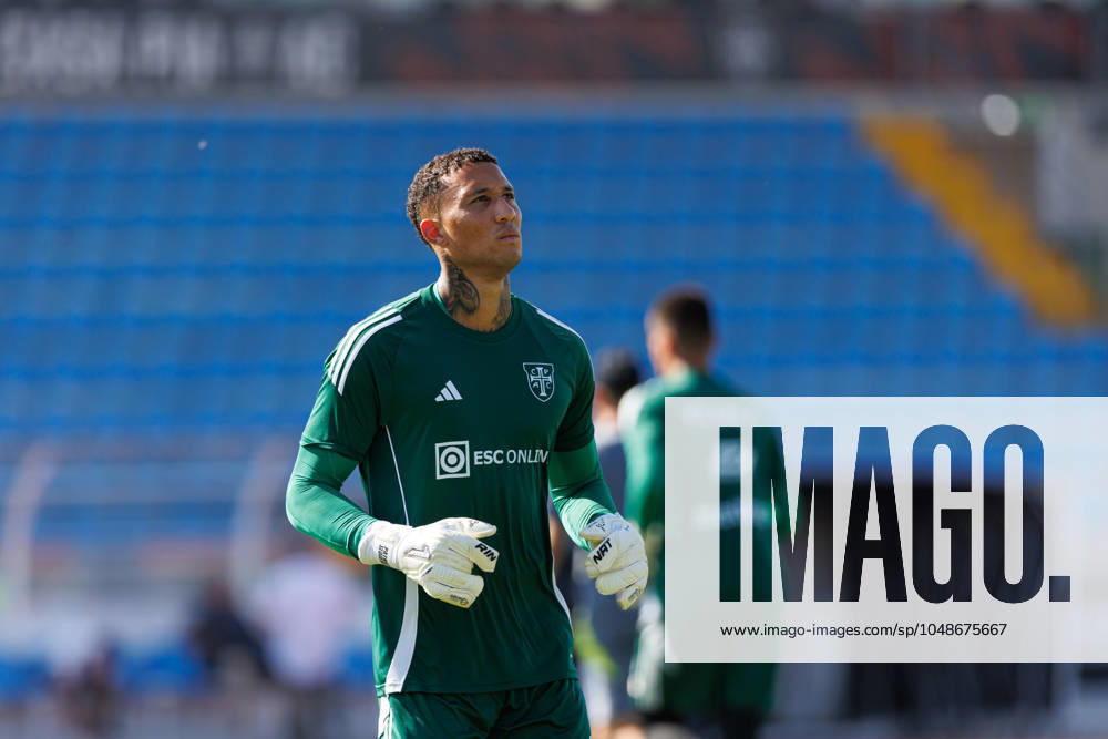 Patrick Sequeira during Liga Portugal game between teams of Casa Pia AC and Boavista FC at Estadio Municipal Rio Maior (Maciej Rogowski) Rio Maior Estadio Municipal Rio Maior Portugal