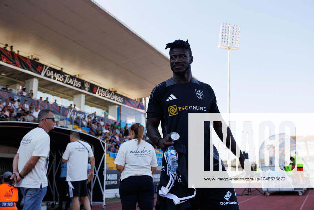 Samuel Obeng during Liga Portugal game between teams of Casa Pia AC and Boavista FC at Estadio Municipal Rio Maior (Maciej Rogowski) Rio Maior Estadio Municipal Rio Maior Portugal