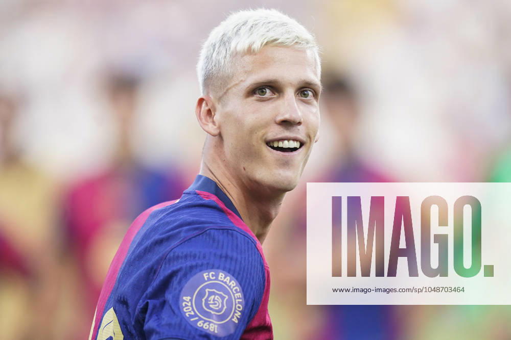 ESP: FC Barcelona, Barca v AS Monaco. Joan Gamper Trophy. Dani Olmo of FC Barcelona during the Joan Gamper Trophy match between FC Barcelona and AS Monaco FC played at Luis Companys Stadium on August, 2024 in Barcelona Spain. kpng