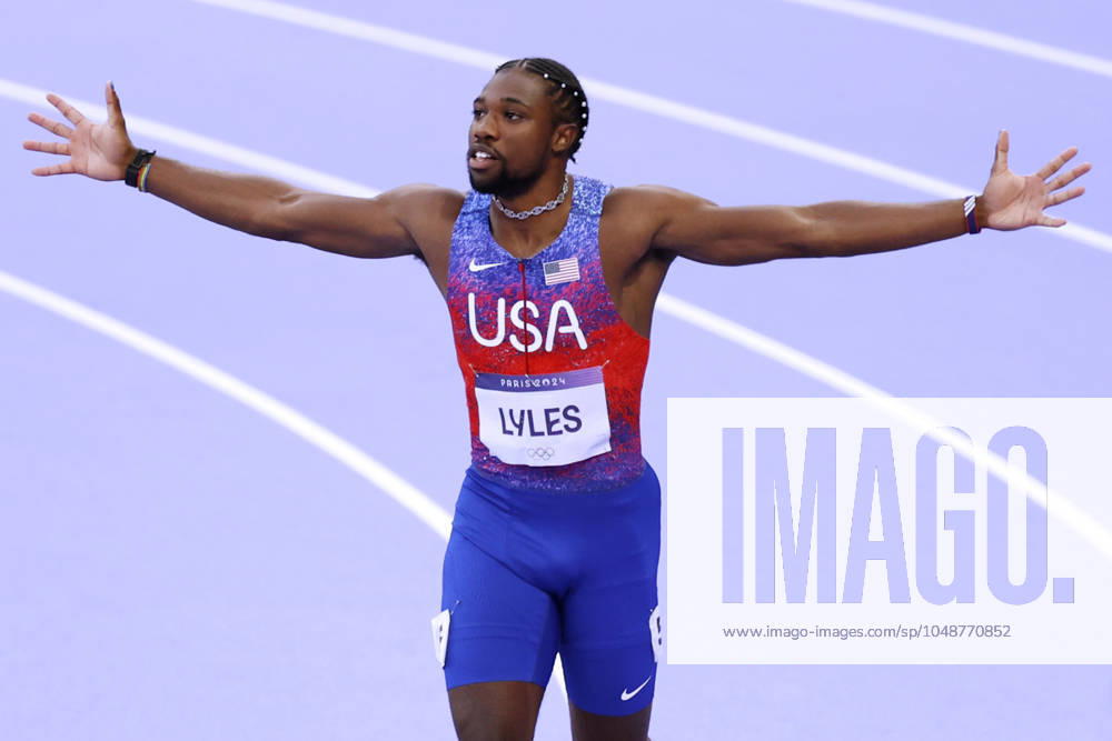 LYLES Noah Team USA 7 Day Athletics 200m Men Final Paris Olympic Games 2024 08 08 2024 Paris
