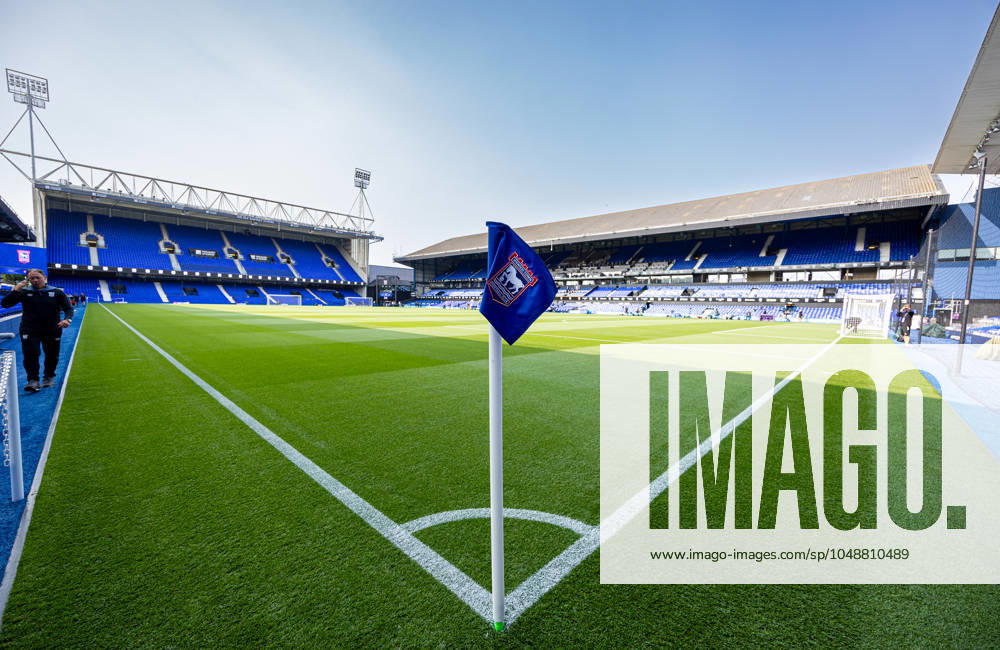 Football - FA Premier League - Ipswich Town FC v Liverpool FC IPSWICH, ENGLAND - Saturday, August 17, 2024: A general view of Portman Road ahead of the FA Premier League match between Ipswich Town FC and Liverpool FC. (Photo by David Rawcliffe Propaganda) IPSWICH Portman Road SUFFOLK ENGLAND