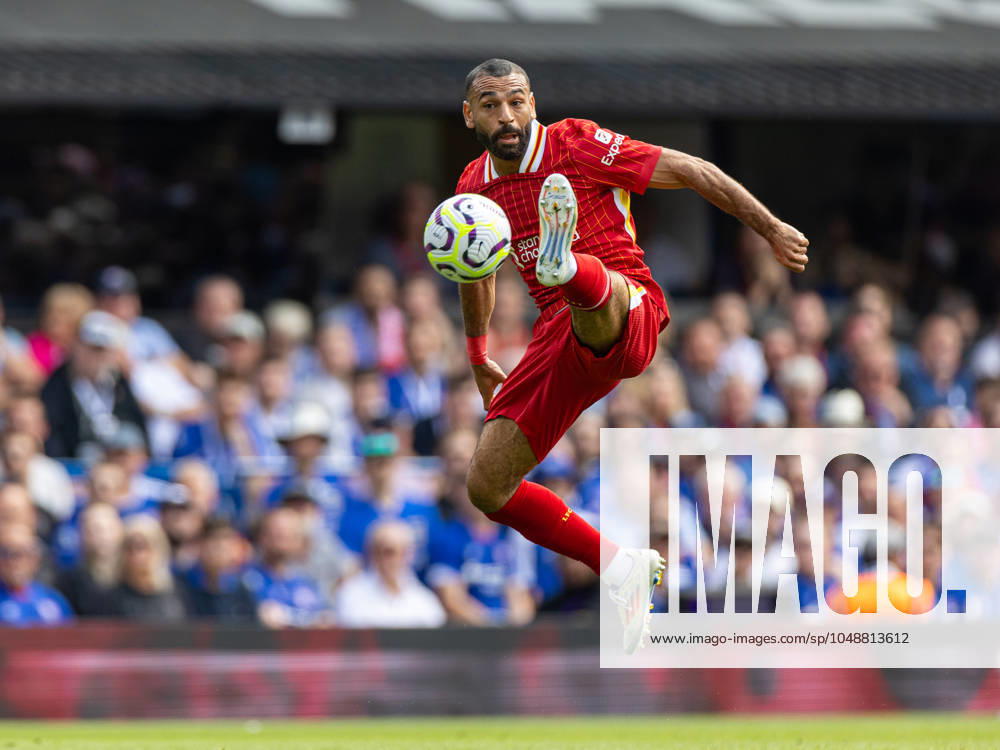 Football - FA Premier League - Ipswich Town FC v Liverpool FC IPSWICH, ENGLAND - Saturday, August 17, 2024: Liverpool s Mohamed Salah during the FA Premier League match between Ipswich Town FC and Liverpool FC at Portman Road. (Photo by David Rawcliffe Propaganda) IPSWICH Portman Road SUFFOLK ENGLAND