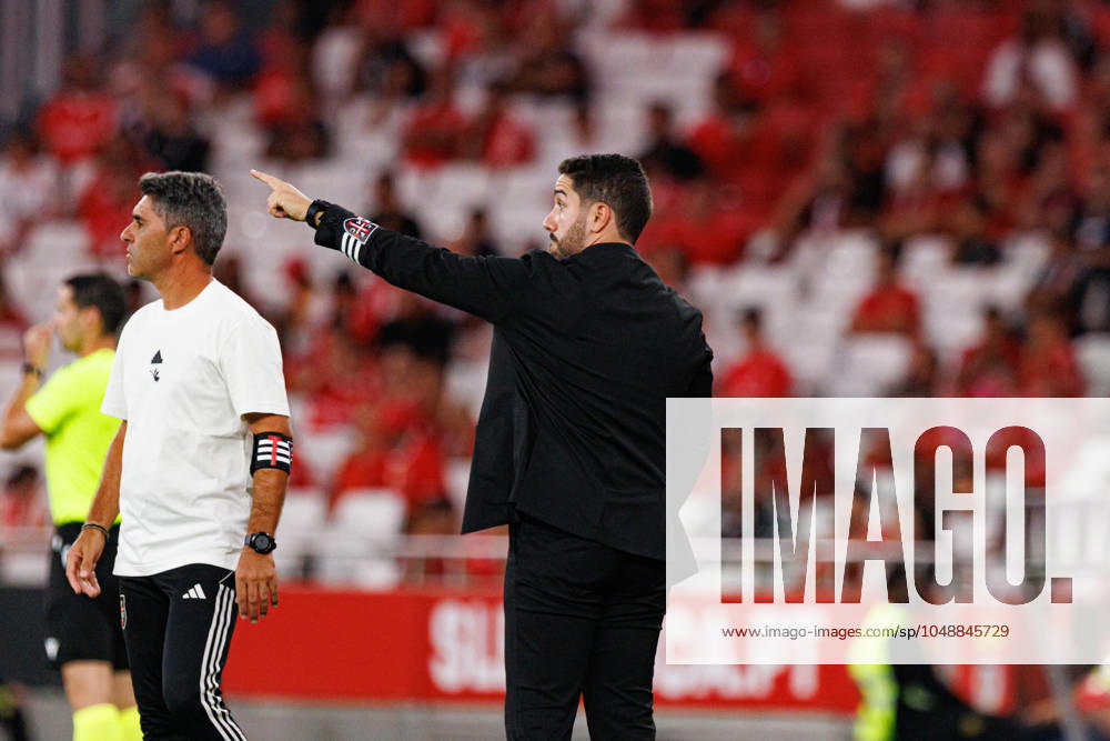 Joao Pereira seen in action during Liga Portugal game between teams of SL Benfica and Casa Pia AC at Estadio Da Luz Lisbon Estadio Da Luz Portugal