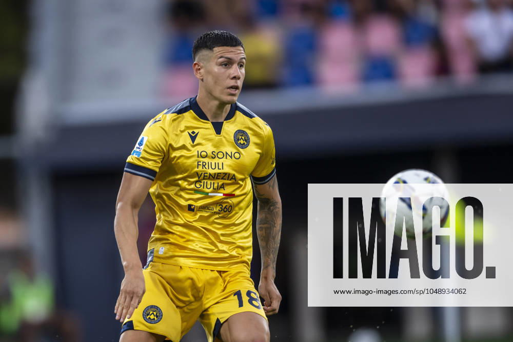 Nehuen Perez (Udinese) during the Italian Serie A match between Bologna 1-1 Udinese at Renato DallAra Stadium on August 18, 2024 in Bologna, Italy. Noxthirdxpartyxsales (263652076)