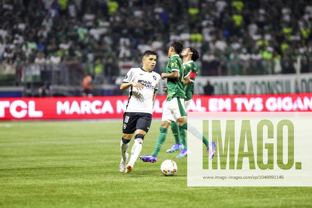 Match between Palmeiras and Botafogo for the Conmebol Libertadores 2024 Sao Paulo (SP), 08 21 2024 - LIBERTADORES PALMEIRAS X BOTAFOGO - Player Thiago Almada, during the match between Palmeiras and Botafogo, valid for the second leg of the round of 16 of the Copa Conmebol Libertadores, on the night of this Wednesday, August 21, 2024, at Allianz Parque, in Sao Paulo-SP. (Foto: Pedro Paulo Diaz Thenews2 imago images) SPO