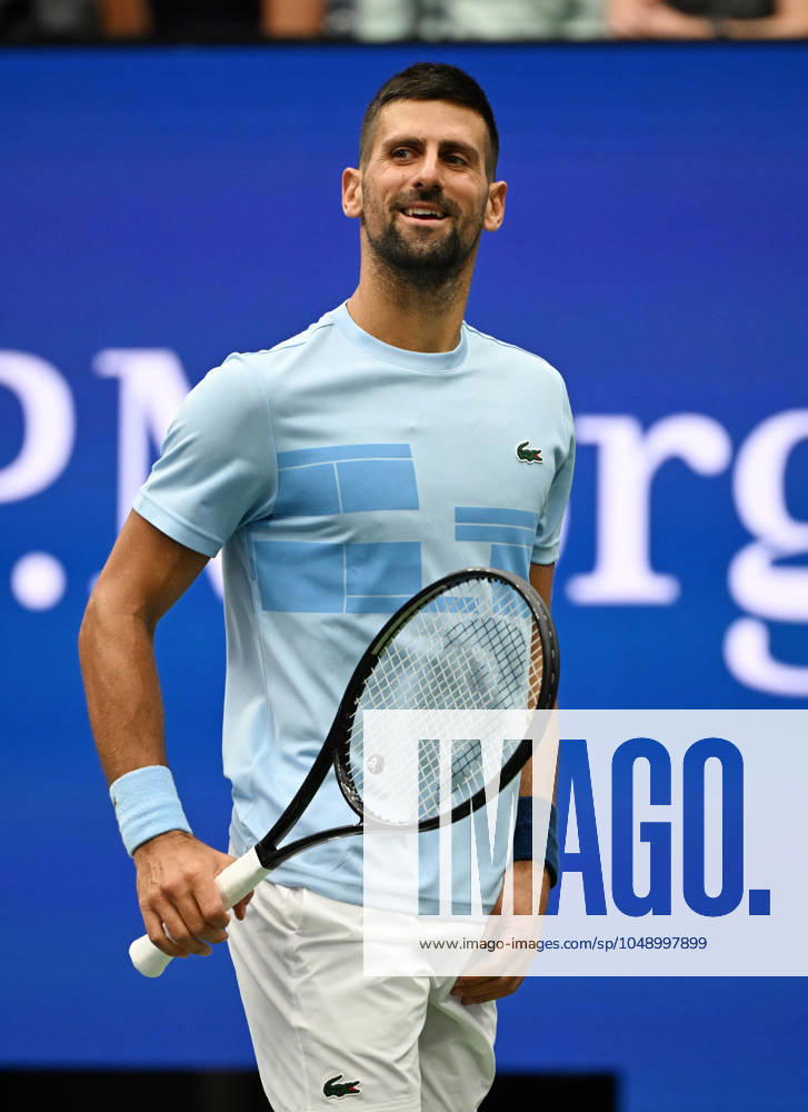 Practice court at the USTA Billie Jean King National Tennis Center in Flushing, Queens Featuring: Novak Djokovic Where: Flushing Meadows, New York, United States When: 21 Aug 2024 Credit: Robert Bell INSTARimages . NOT FOR USE BY NEWSPAPERS BASED IN THE UK.