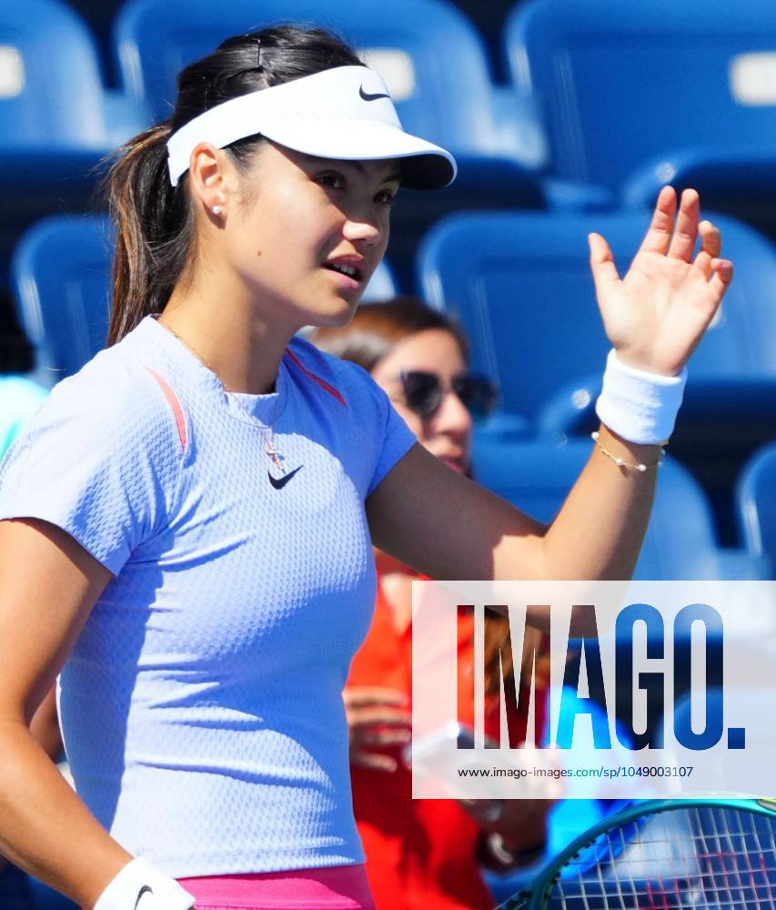 Emma Raducanu practices US Open, Previews, Flushing Meadows, New York, USA - 22 Aug 2024