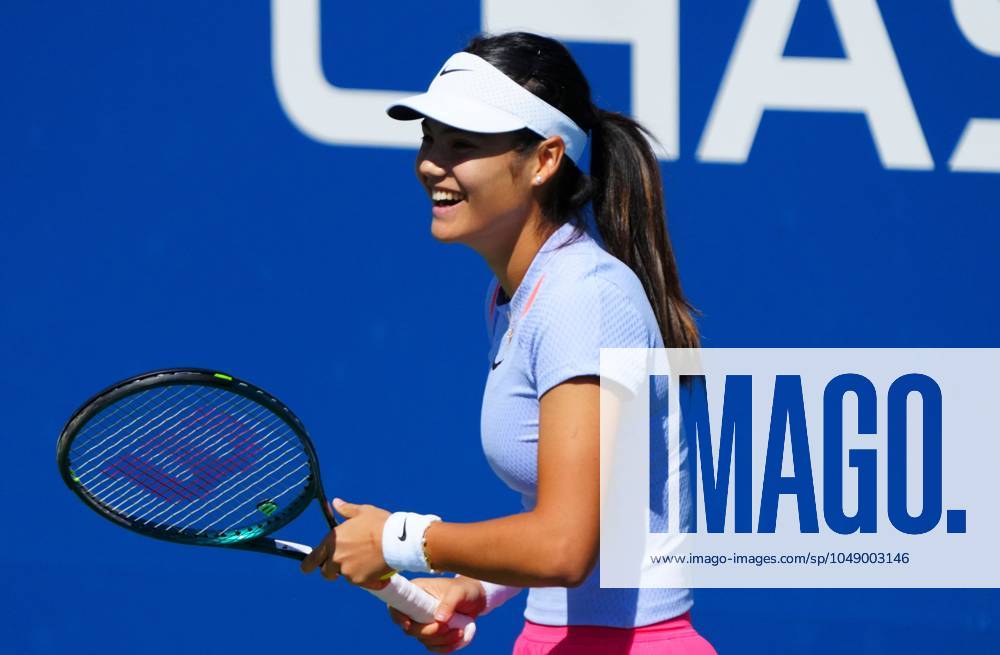 Emma Raducanu practices US Open, Previews, Flushing Meadows, New York, USA - 22 Aug 2024