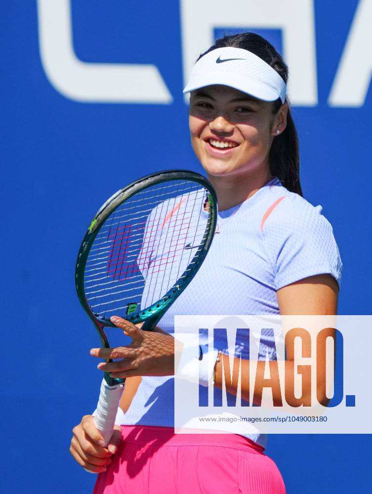 Emma Raducanu practices US Open, Previews, Flushing Meadows, New York, USA - 22 Aug 2024