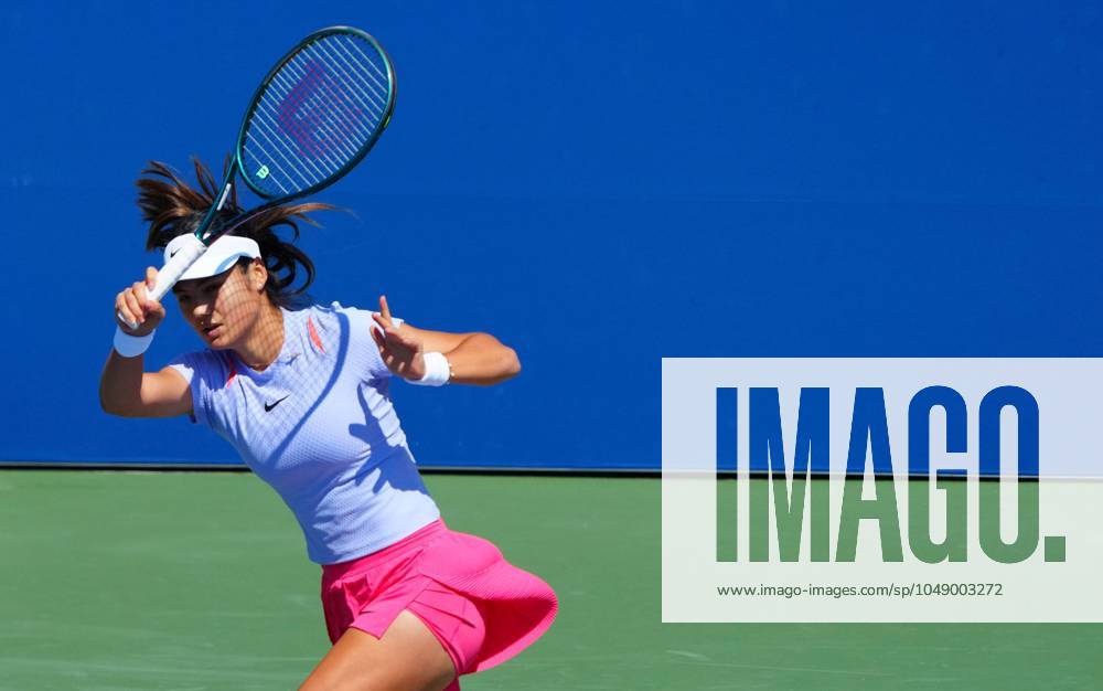 Emma Raducanu practices US Open, Previews, Flushing Meadows, New York, USA - 22 Aug 2024