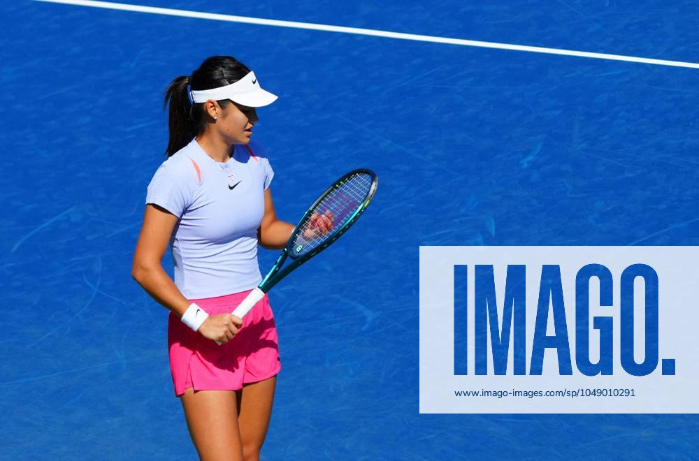 Emma Raducanu practices US Open, Previews, Flushing Meadows, New York, USA - 22 Aug 2024