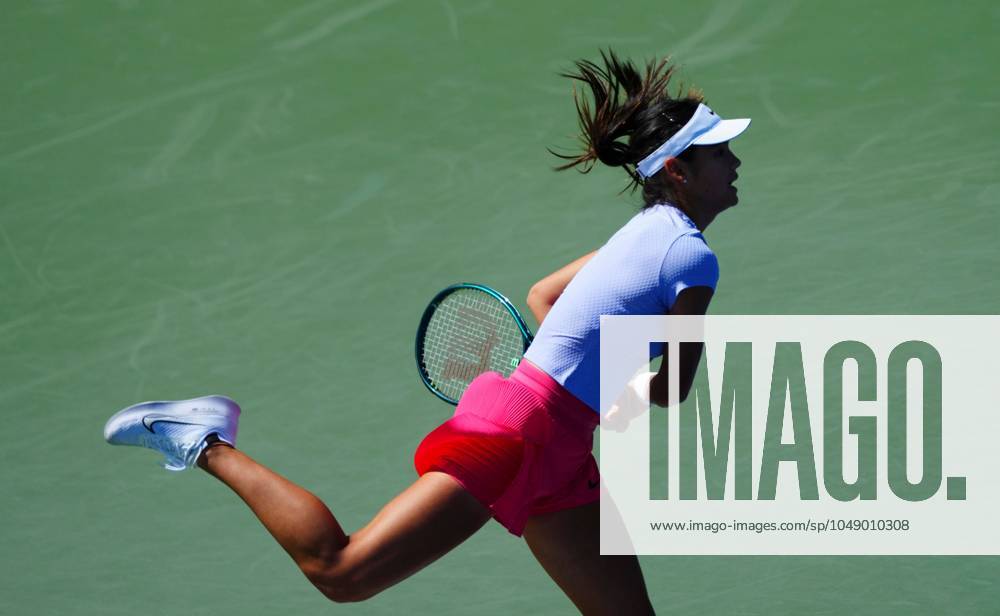 Emma Raducanu practices US Open, Previews, Flushing Meadows, New York, USA - 22 Aug 2024