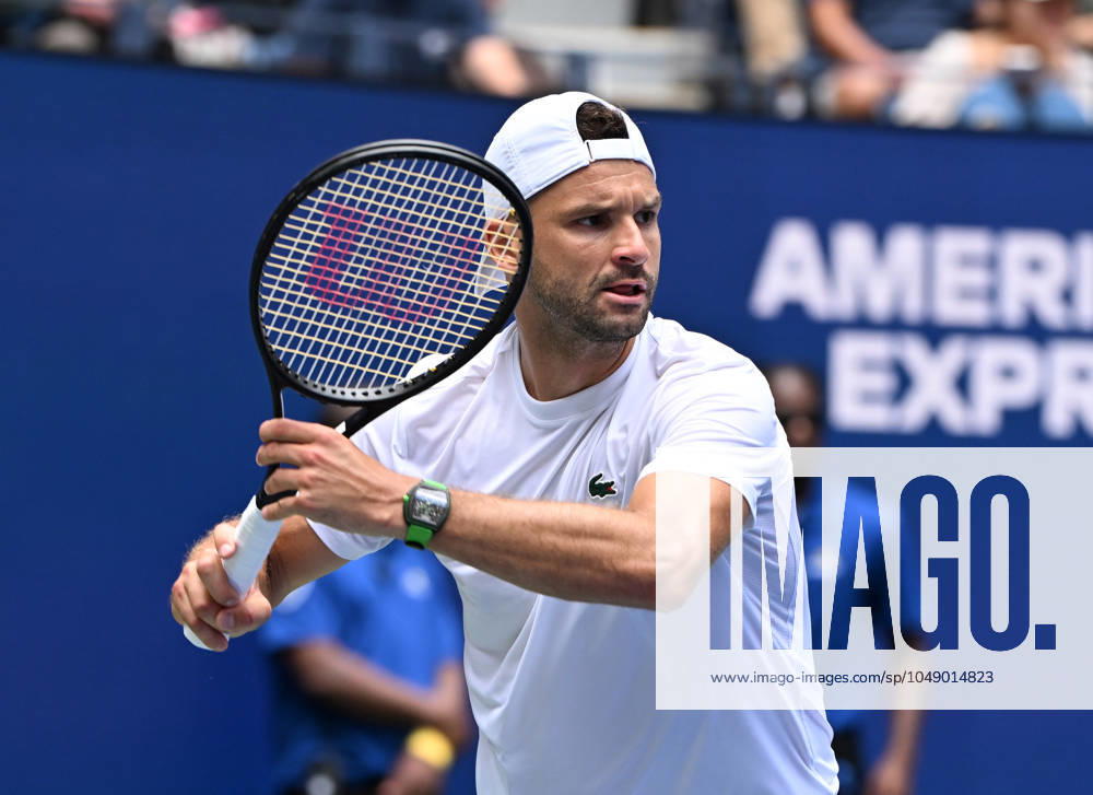 FLUSHING NY- AUGUST 22: Jannik Sinner is seen on the practice court at the USTA Billie Jean King National Tennis Center on August 22, 2024 in Flushing Queens.