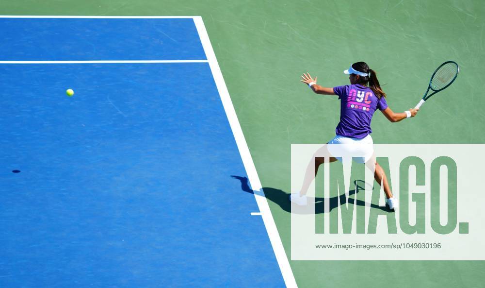 Emma Raducanu practices US Open Championships 2024, Previews, Flushing Meadows, New York, USA - 23 Aug 2024