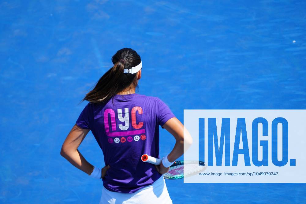 Emma Raducanu practices US Open Championships 2024, Previews, Flushing Meadows, New York, USA - 23 Aug 2024