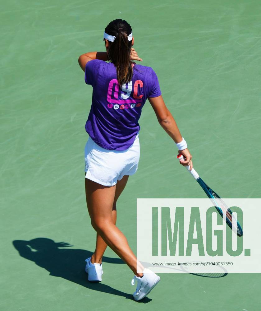 Emma Raducanu practices US Open Championships 2024, Previews, Flushing Meadows, New York, USA - 23 Aug 2024