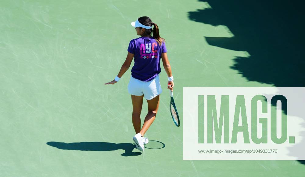 Emma Raducanu practices US Open Championships 2024, Previews, Flushing Meadows, New York, USA - 23 Aug 2024