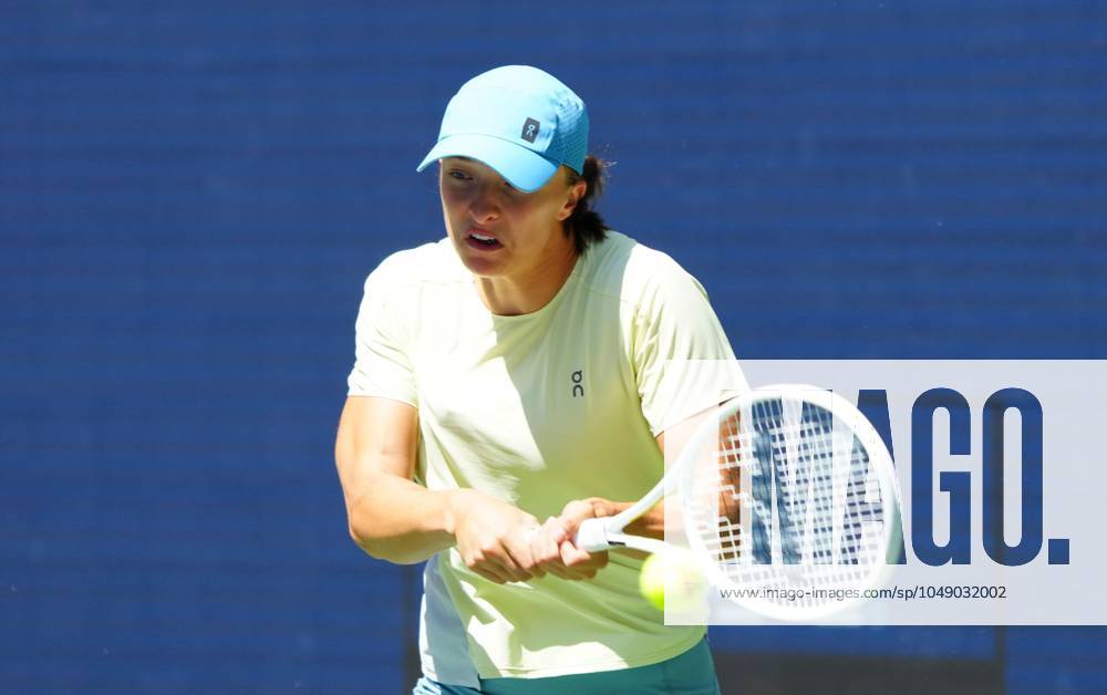 Iga Swiatek practices US Open Championships 2024, Previews, Flushing Meadows, New York, USA - 23 Aug 2024