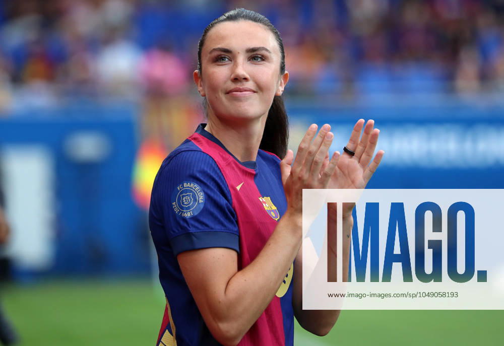Presentation of the 2024-25 FC Barcelona, Barca Womens Team Ingrid Engen during the presentation of the 2024-25 FC Barcelona Women s squad at the Johan Cruyff Stadium in Barcelona, Spain, on August 23, 2024. Barcelona Barcelona Spain