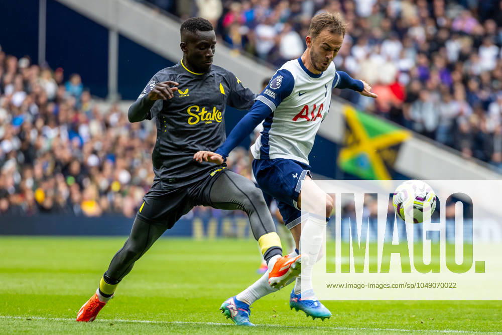 Football - 2024 2025 Premier League - Tottenham Hotspur vs Everton - Tottenham Hotspur Stadium - Saturday 24th August 2024 Daniel Bearham Colorsport csp_tot_eve_db_24082024_