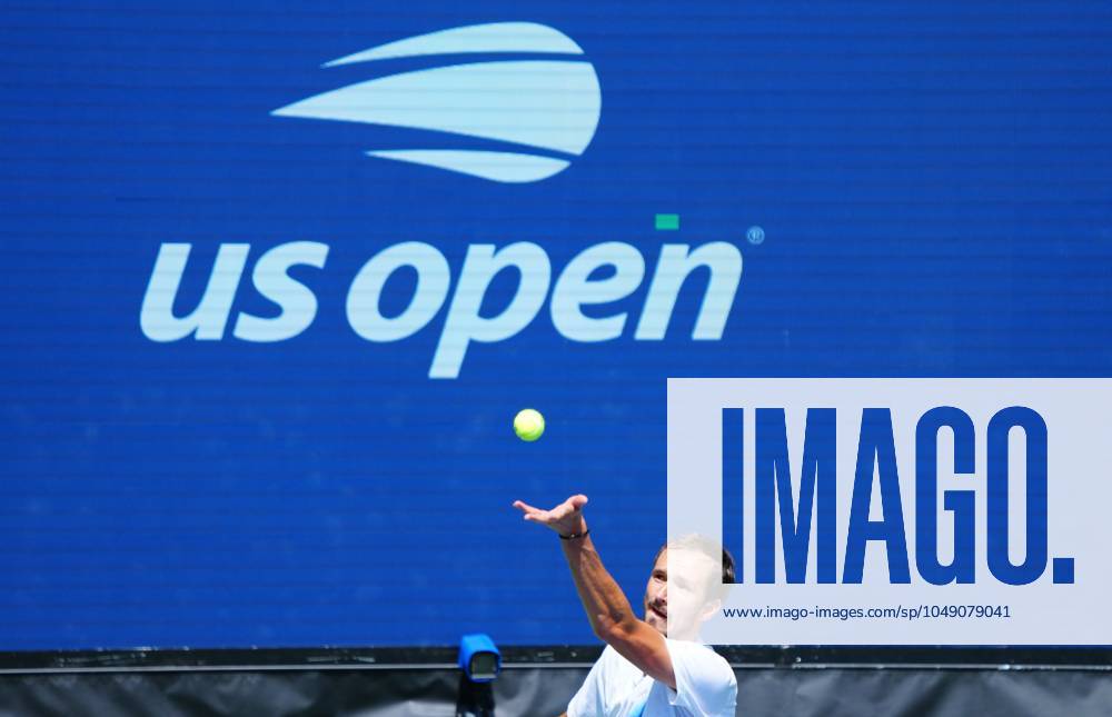 Daniil Medvedev practices US Open Championships 2024, Previews, Flushing Meadows, New York, USA - 24 Aug 2024