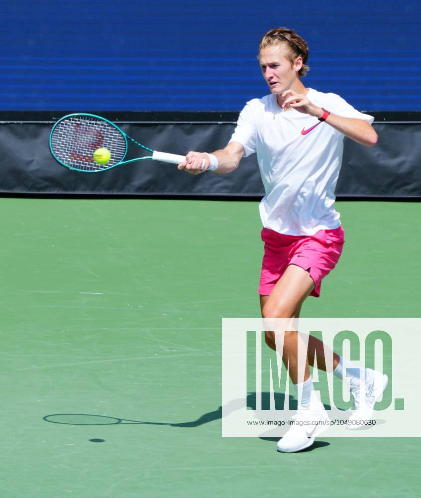 Sebastian Korda practices US Open Championships 2024, Previews, Flushing Meadows, New York, USA - 24 Aug 2024