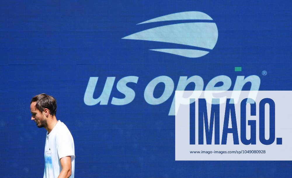 Daniil Medvedev practices US Open Championships 2024, Previews, Flushing Meadows, New York, USA - 24 Aug 2024