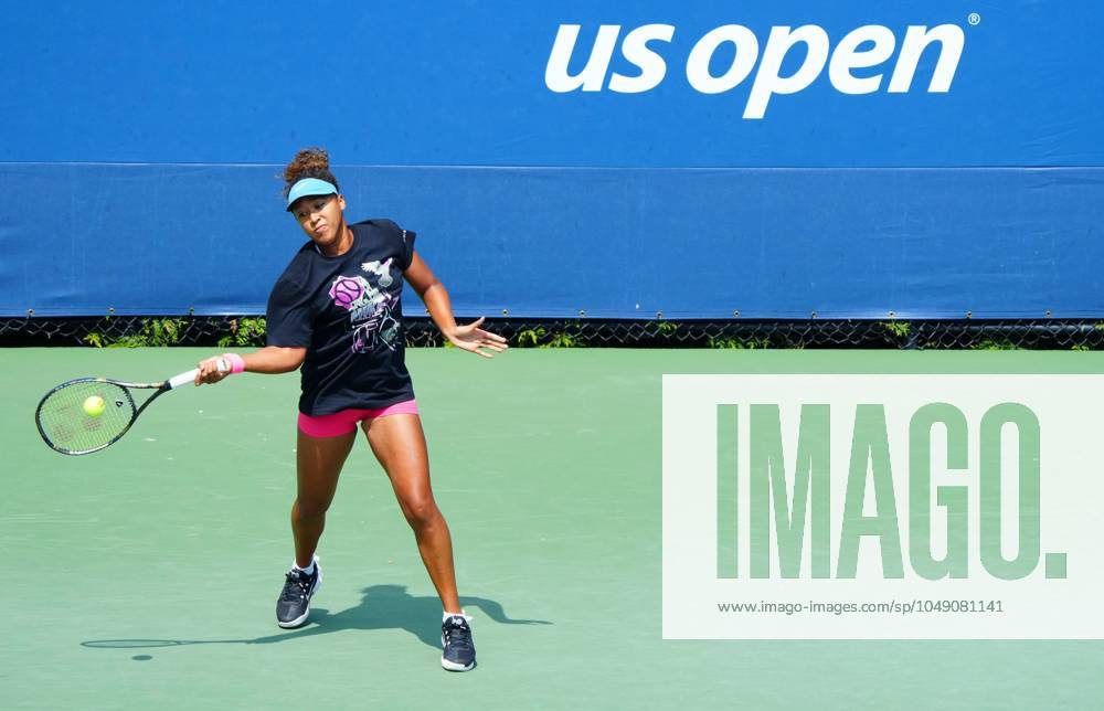 Naomi Osaka practices US Open Championships 2024, Previews, Flushing Meadows, New York, USA - 24 Aug 2024