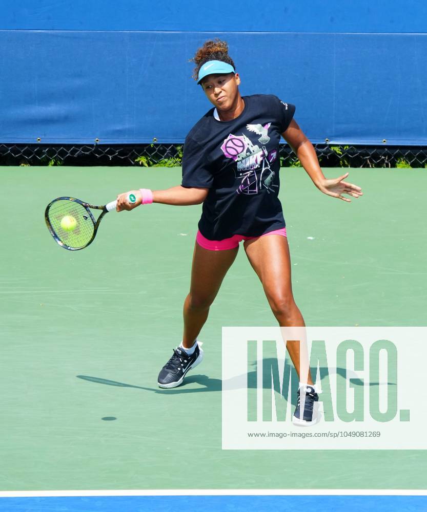 Naomi Osaka practices US Open Championships 2024, Previews, Flushing Meadows, New York, USA - 24 Aug 2024