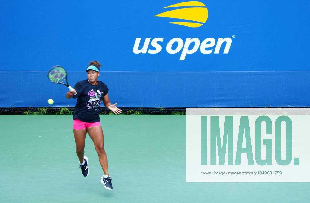 Naomi Osaka practices US Open Championships 2024, Previews, Flushing Meadows, New York, USA - 24 Aug 2024