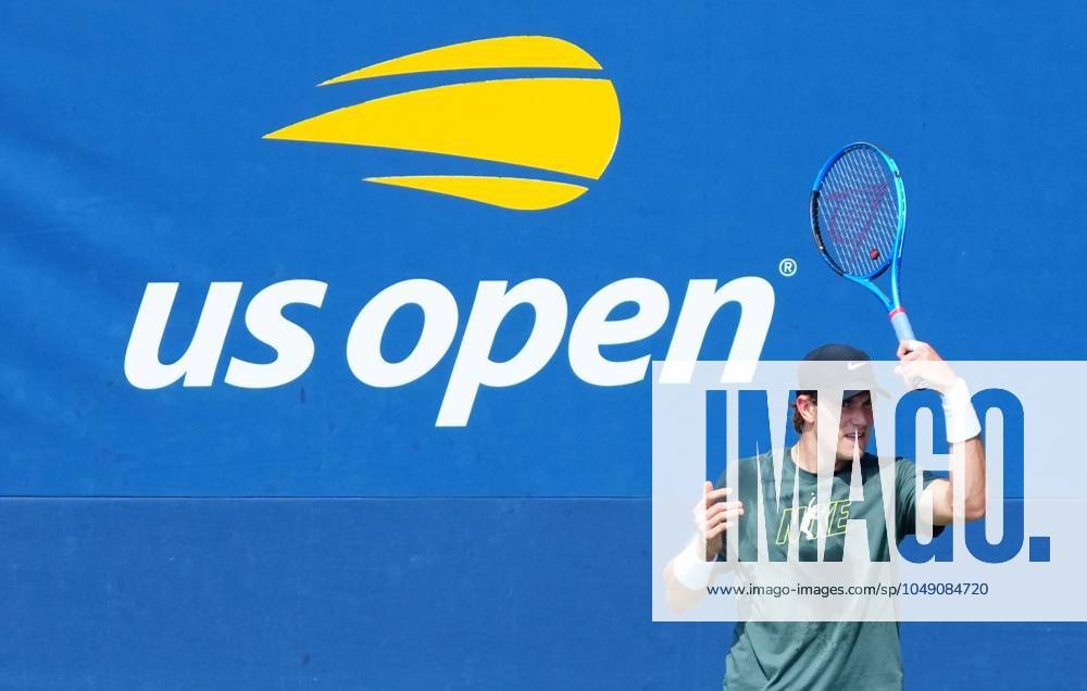 Jack Draper practices US Open Championships 2024, Previews, Flushing Meadows, New York, USA - 24 Aug 2024
